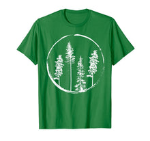Load image into Gallery viewer, Floral Forest Circle Tree Loving Forest Tree T-Shirt-595280