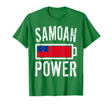Load image into Gallery viewer, Samoa Flag | Samoan Power Battery Proud Tee T-Shirt