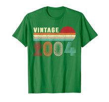 Load image into Gallery viewer, Vintage 2004 Funny 16 Years Old Boys and Girls 16th Birthday T-Shirt-50414