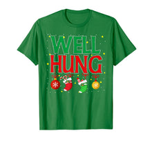 Load image into Gallery viewer, Well Hung Christmas Stocking - Offensive Inappropriate Gift T-Shirt