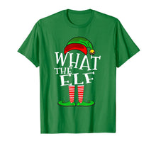 Load image into Gallery viewer, What the Elf Matching Family Pajama top Christmas Gift T-Shirt