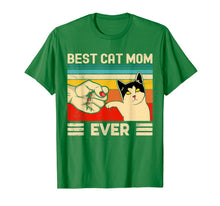 Load image into Gallery viewer, Best Cat Mom Ever T-Shirt Funny Cat Mom Mother Vintage Gift T-Shirt-530674