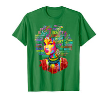 Load image into Gallery viewer, Africa Afro Girl Black History Month Gift for Girls Women T-Shirt-138484