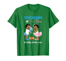 Load image into Gallery viewer, Mens Cute Ethnic Touchdown or Tutu Daddy Loves You T-Shirt-546780