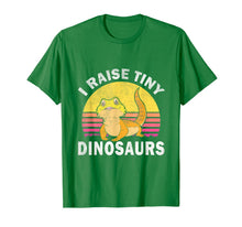Load image into Gallery viewer, I Raise Tiny Dinosaurs Great Gift For Bearded Dragon Lovers T-Shirt