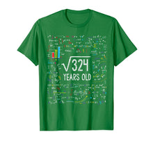 Load image into Gallery viewer, Square Root Of 324 18th Birthday 18 Year Old Gifts Math Bday T-Shirt-197091