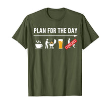 Load image into Gallery viewer, Funny BBQ Shirts For Men Coffee, Grilling, Beer Adult Humor T-Shirt