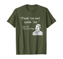 Load image into Gallery viewer, Funny Flank em and spank em T-Shirt