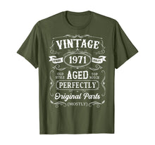 Load image into Gallery viewer, Vintage 1971 48th Birthday T-Shirt 48 Years Old Gift Shirt
