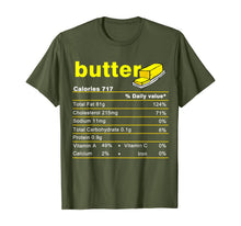 Load image into Gallery viewer, Butter Nutrition Facts Funny Thanksgiving Christmas food T-Shirt