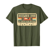 Load image into Gallery viewer, Vintage December 1999 20th birthday Gift Retro Cassette Tape T-Shirt