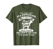 Load image into Gallery viewer, You can't buy Happiness but a Goat - Goat Lover T-Shirt