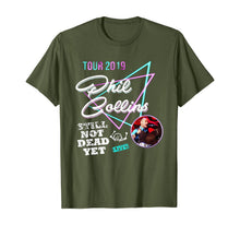 Load image into Gallery viewer, Graphic Phil shirt Collins Love Still Not Dead Yet Tour 2019 T-Shirt