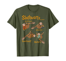 Load image into Gallery viewer, Harry Slothwarts Funny Sloth Halloween Costume T-Shirt