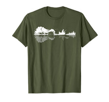 Load image into Gallery viewer, Fishing Guitar Fishing Shadow T-Shirt