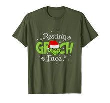 Load image into Gallery viewer, funny Tee Resting Grinch-Face T-Shirt