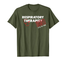 Load image into Gallery viewer, Funny Night Shift Respiratory Therapist Gift RT Therapy RRT T-Shirt