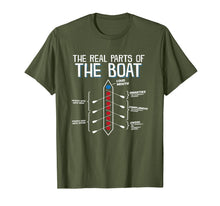 Load image into Gallery viewer, The Real Parts Of The Boat - Funny Rowing T Shirt