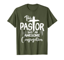 Load image into Gallery viewer, This Pastor Has An Awesome Congregation T-Shirt