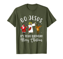 Load image into Gallery viewer, Go Jesus It's Your Birthday Merry Christmas T-Shirt