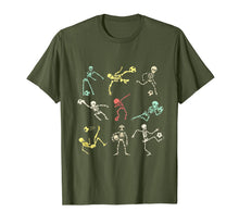Load image into Gallery viewer, Halloween Skeleton Playing Soccer Ball Funny Gift Soccer T-Shirt
