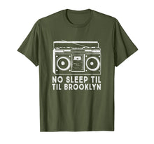 Load image into Gallery viewer, No Sleep Til Brooklyn old school boombox T-Shirt