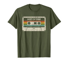 Load image into Gallery viewer, Vintage Best of 1982 37th Birthday Cassette T-Shirt