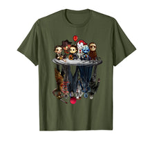 Load image into Gallery viewer, Horror Character Creepy Cute Halloween Shirt Gift T-Shirt T-Shirt