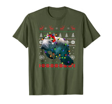 Load image into Gallery viewer, Ugly Christmas Manatee Santa Shirt Funny Manatee Lover Gift T-Shirt
