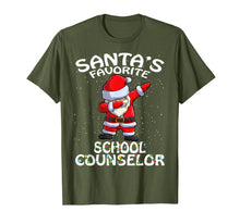 Load image into Gallery viewer, Santa's Favorite School Counselor Christmas T-Shirt-2274199