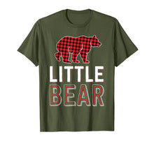 Load image into Gallery viewer, Little Bear Kid Red Buffalo Plaid Matching Family Christmas T-Shirt