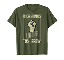 Load image into Gallery viewer, Procrastinators Unite Tomorrow Funny Sarcastic T-Shirt-1755108