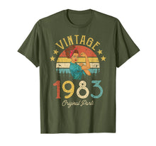 Load image into Gallery viewer, Vintage 1983 Made in 1983 36th birthday 36 years old Gift T-Shirt