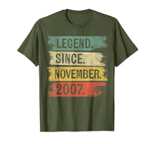 Load image into Gallery viewer, Legend Since November 2007 12 Year Old 12th Birthday Gifts T-Shirt