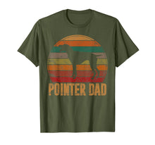 Load image into Gallery viewer, Retro Pointer Dad Gift Rott Dog Owner Pet Pointer Father T-Shirt-1757860