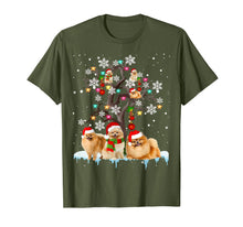 Load image into Gallery viewer, Pomeranian Christmas Tree Ornament Funny Christmas Gifts T-Shirt