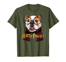 Load image into Gallery viewer, Harry Pawter Cute & Funny Old English Bulldog for Christmas T-Shirt