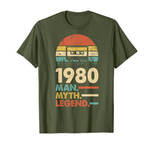 Load image into Gallery viewer, Vintage 1980 Made in 1980 40th birthday 40 years old Gift T-Shirt-356317