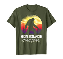 Load image into Gallery viewer, Social Distancing Champion Vintage Bigfoot Antisocial T-Shirt-453137