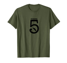 Load image into Gallery viewer, Number Five Umbrella T-Shirt