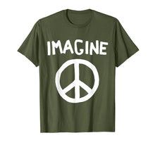 Load image into Gallery viewer, Imagine Peace Symbol T-Shirt