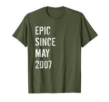 Load image into Gallery viewer, 12th Birthday Gift Epic Since May 2007 T-Shirt