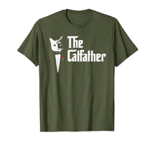 Load image into Gallery viewer, The CatFather T Shirt, Father Of Cats T Shirt, Funny Cat Dad