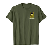 Load image into Gallery viewer, Proudly Served Retired US Army CW4 Shirt