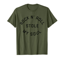 Load image into Gallery viewer, Rock N' Roll Stole My Soul Tee Shirt