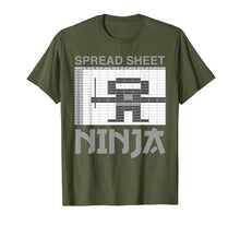 Load image into Gallery viewer, Spreadsheet Ninja Funny Office Party Data Lover T-Shirt