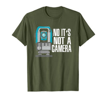 Load image into Gallery viewer, Land Surveyor T-Shirt No It's Not A Camera