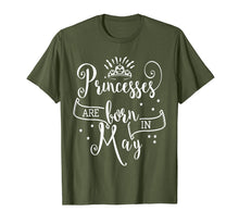 Load image into Gallery viewer, Princesses Are Born In May T-Shirt
