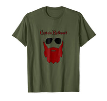 Load image into Gallery viewer, Mens Captain Redbeard T-Shirt for Redhead Aviator