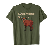 Load image into Gallery viewer, Cool Moose Funny Moose t shirt, Moose Gift